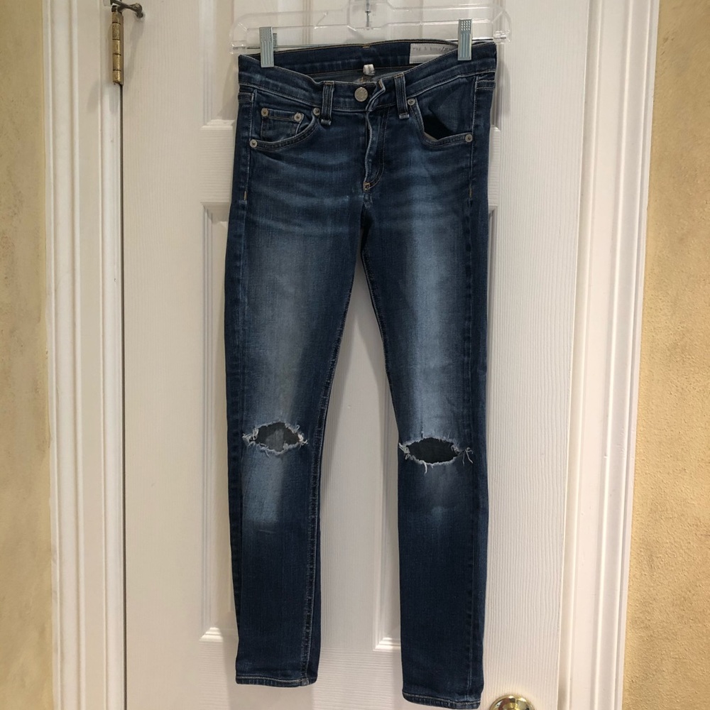 Rag and Bone skinny jeans size 24